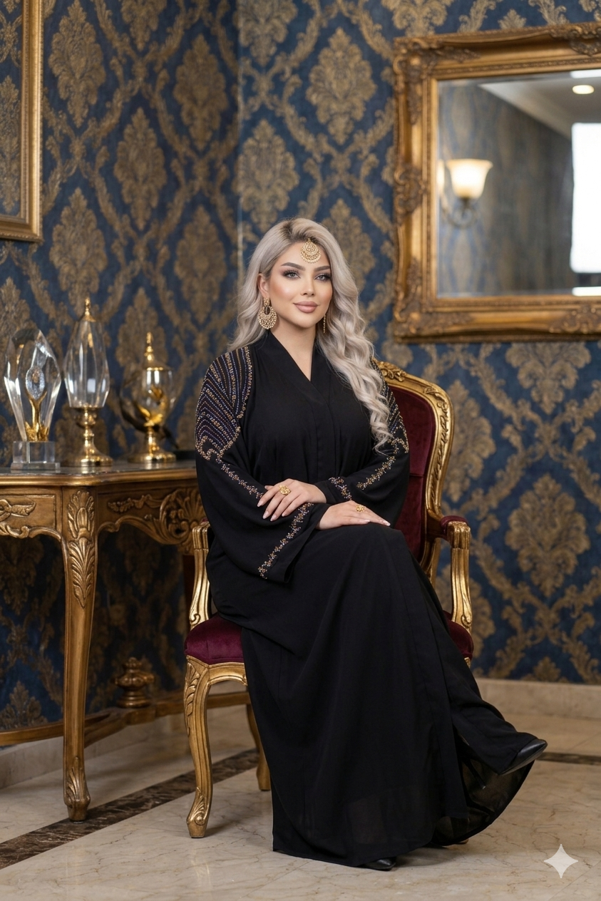 عباية أناقة الملكة